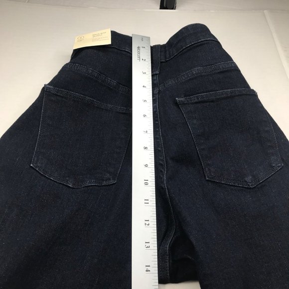 Universal Thread Women's 6 Short High Rise Skinny Dark Blue Jeans New With Tags - Picture 13 of 13